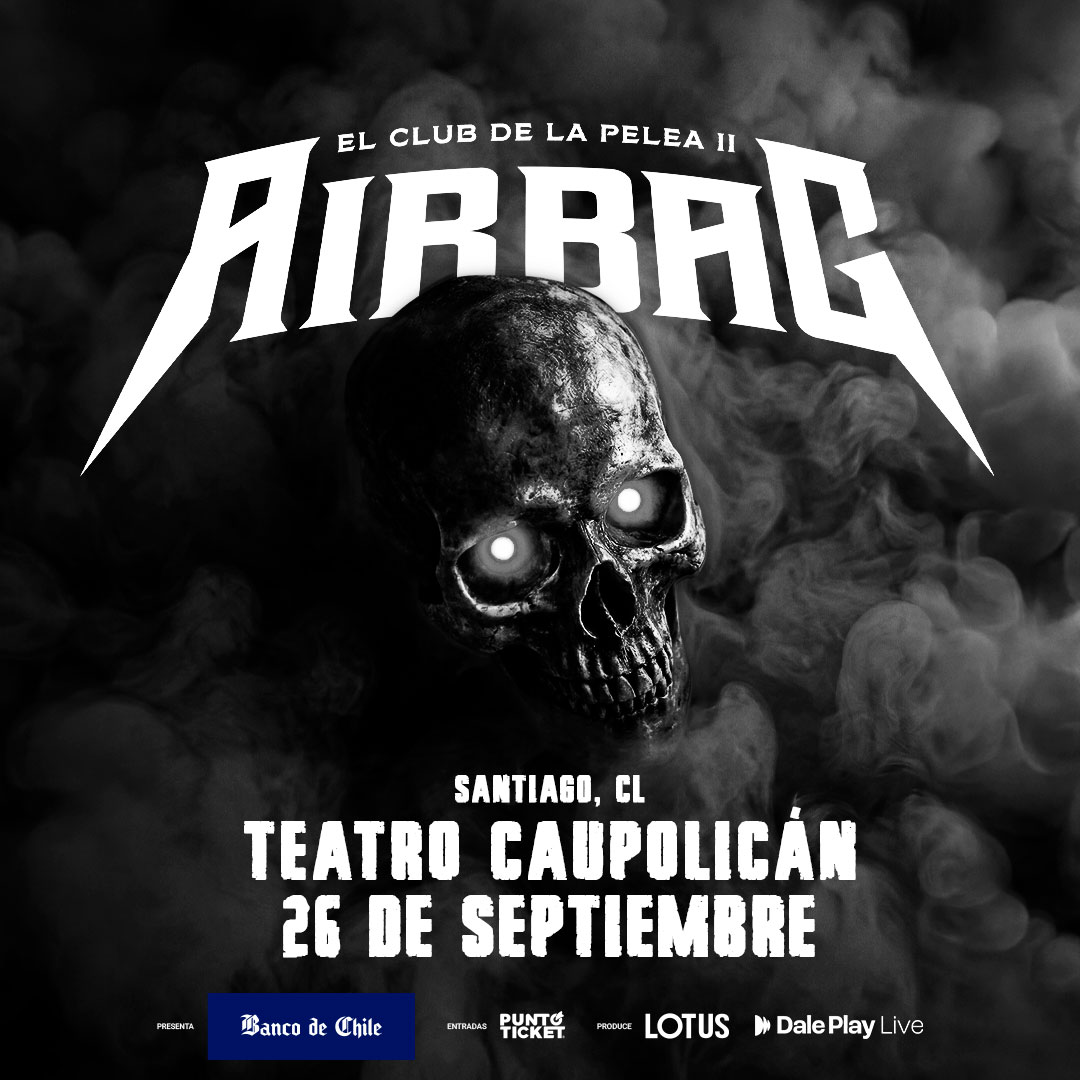 Airbag vuelve a Chile con nueva música